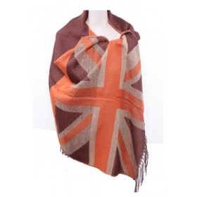 Union Jack Print Shawl